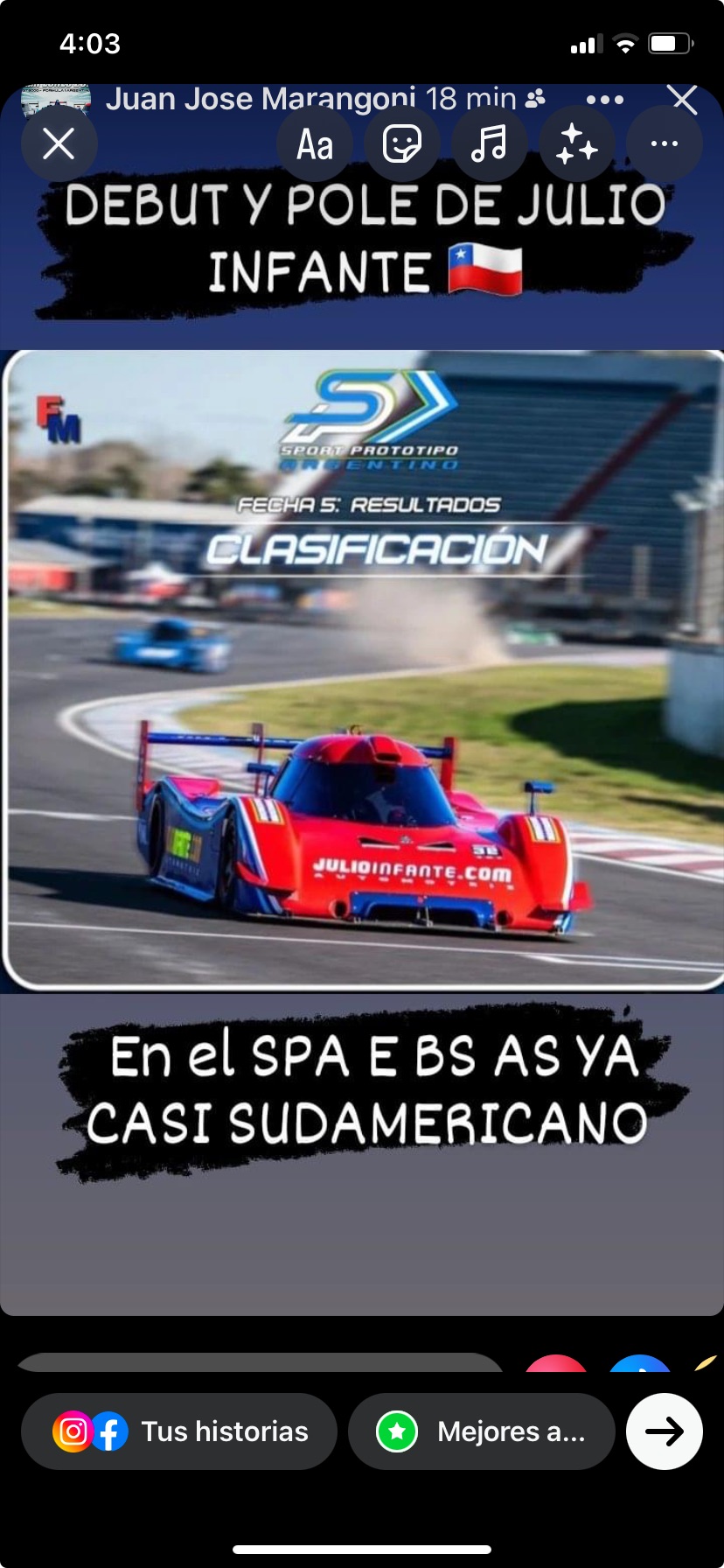 Sport Prototipo Argentino — Debut en SP1, Buenos Aires